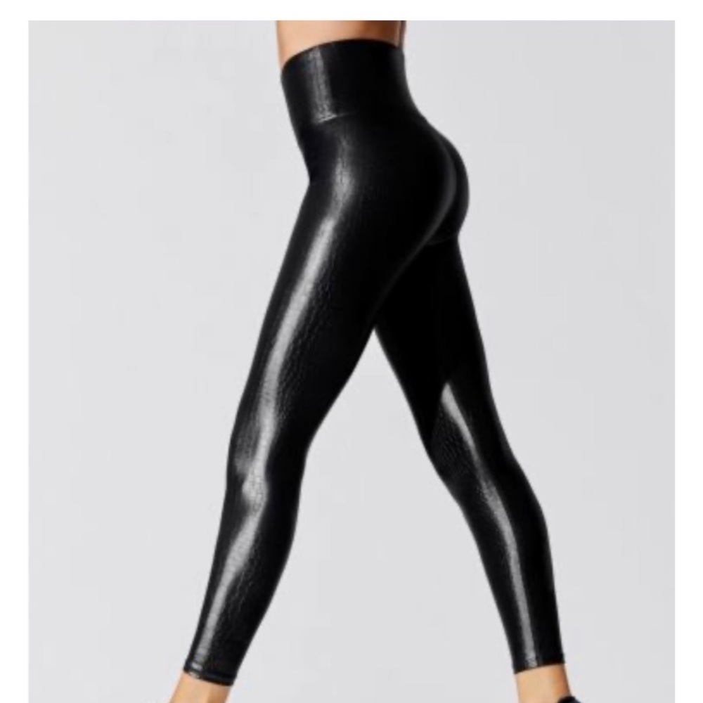 Carbon38 crocodile leggings.